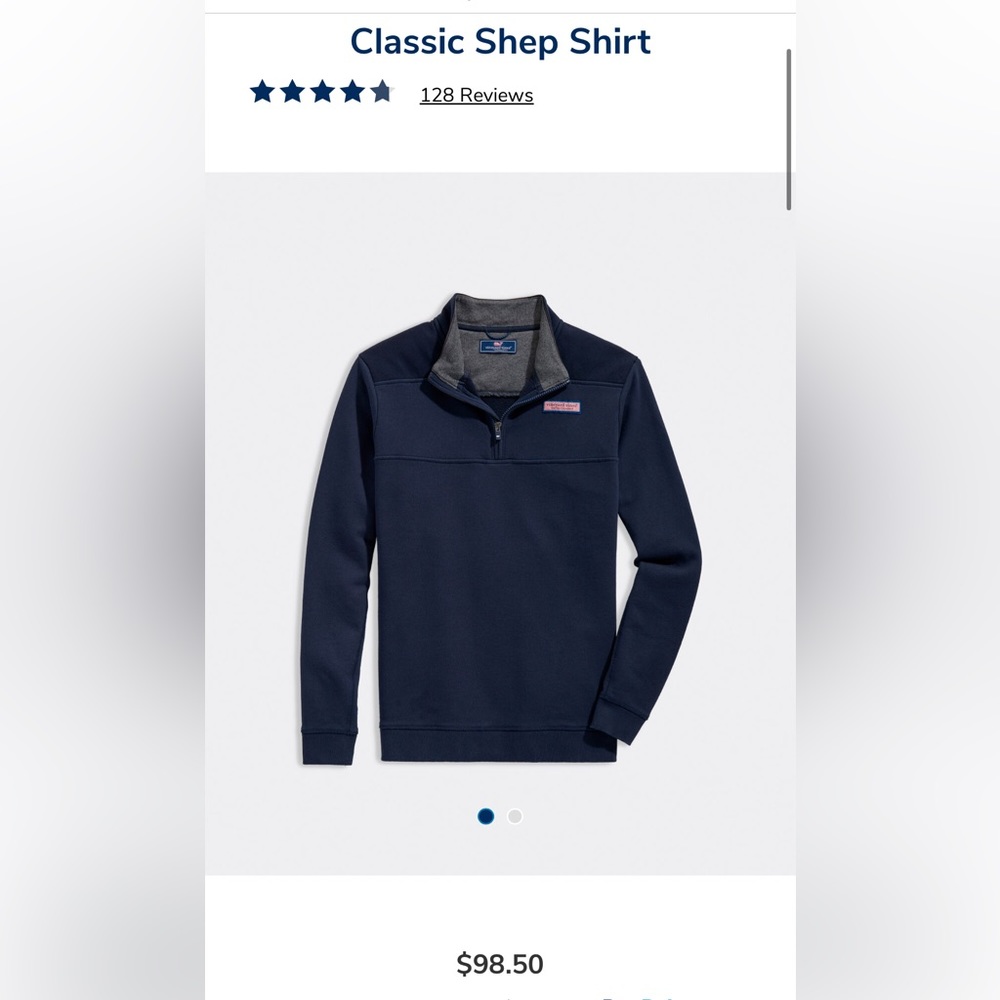 Classic Shep Shirt in Vineyard Navy